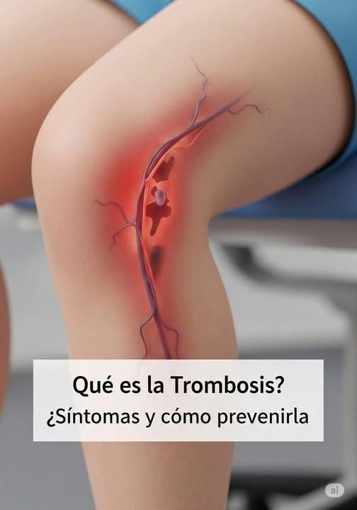 Ilustración de trombosis