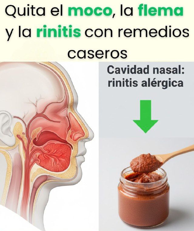 Remedio natural para quitar moco y flema
