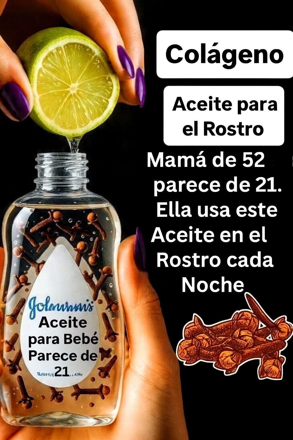Aceite Reafirmante y Iluminador de Colágeno Casero