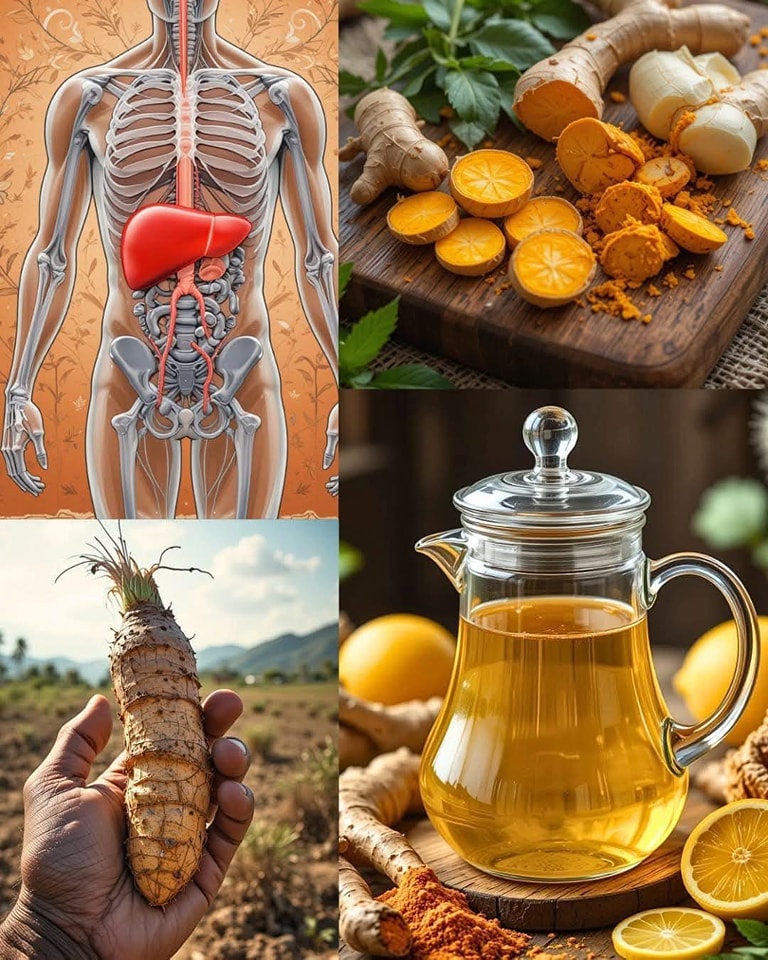 Ingredientes naturales para la salud del hígado