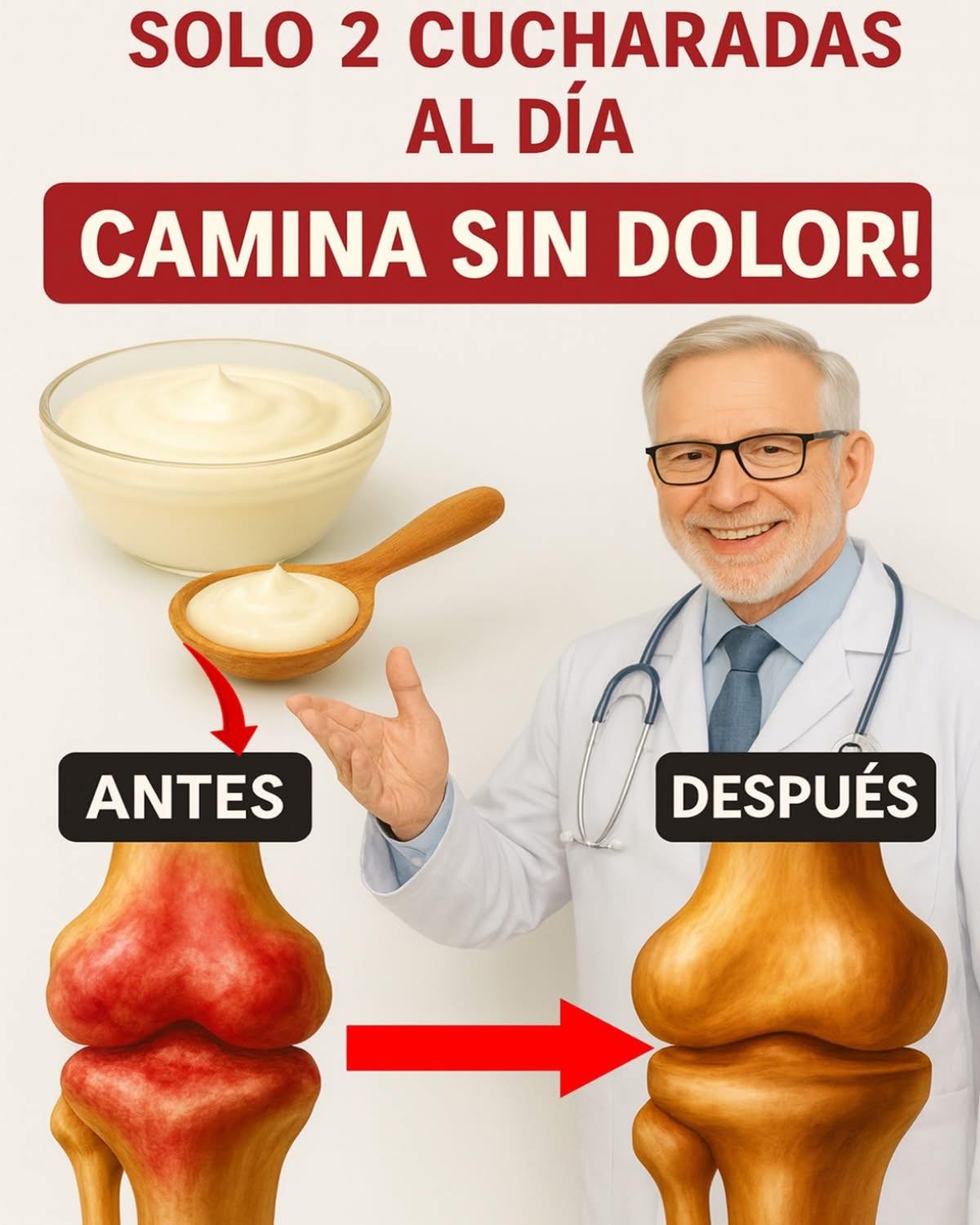 Batido para la salud de las rodillas