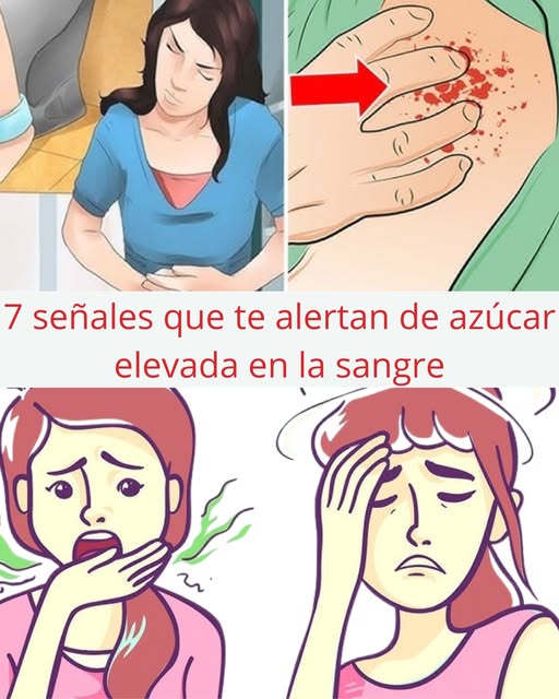Síntomas de Azúcar Elevada