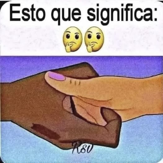 Gesto de las manos entrelazadas