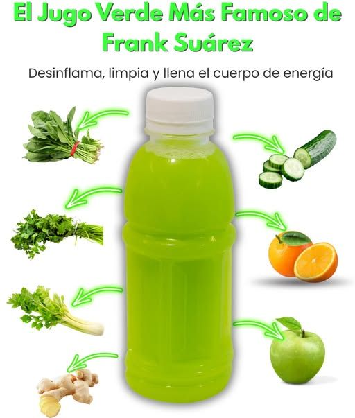 El Jugo Verde Más Famoso de Frank Suárez