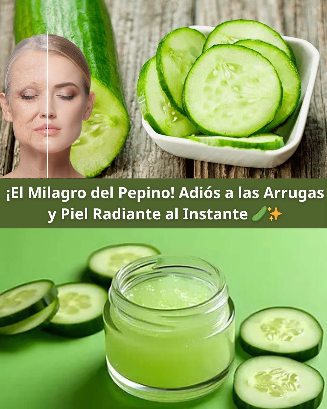 Beneficios del pepino para la piel