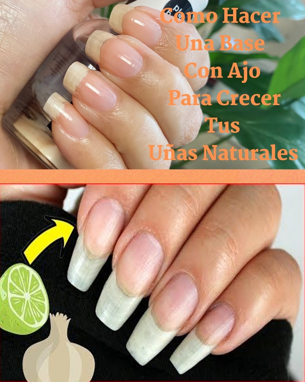 Cómo Hacer Una Base Con Ajo Para Crecer Tus Uñas Naturales