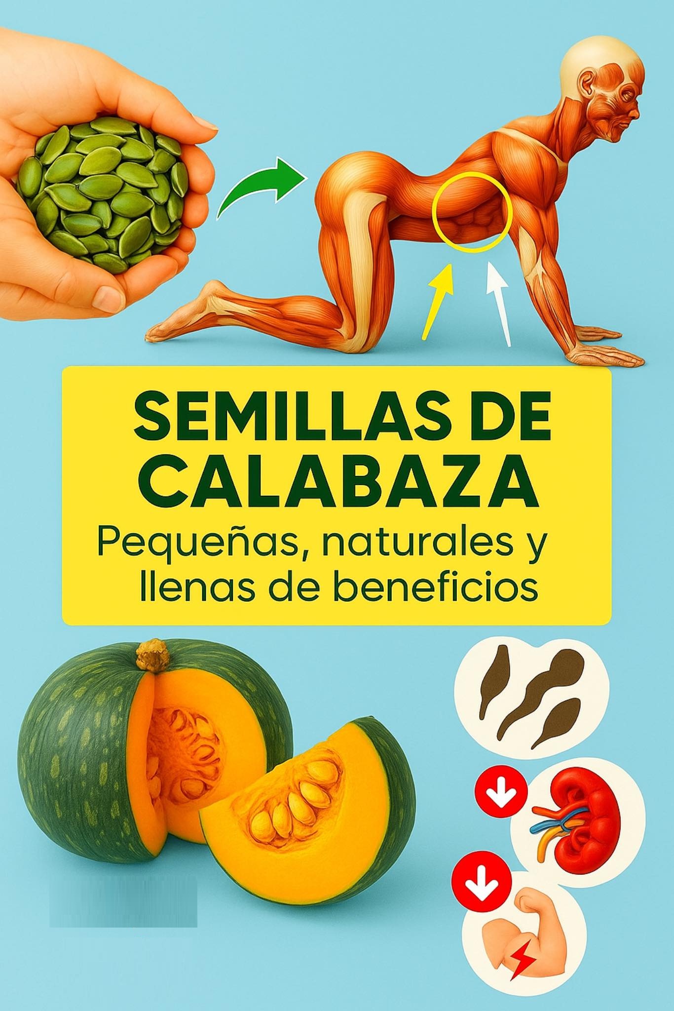 Beneficios de las semillas de calabaza