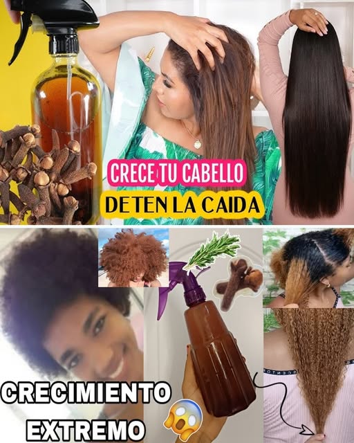 Tónico natural para el cabello con clavo dulce y romero