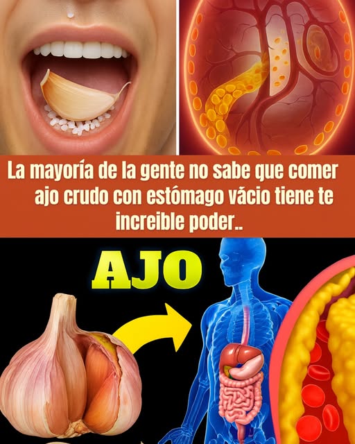 Ajo Crudo y Sistema Digestivo