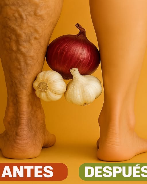 Piernas antes y después