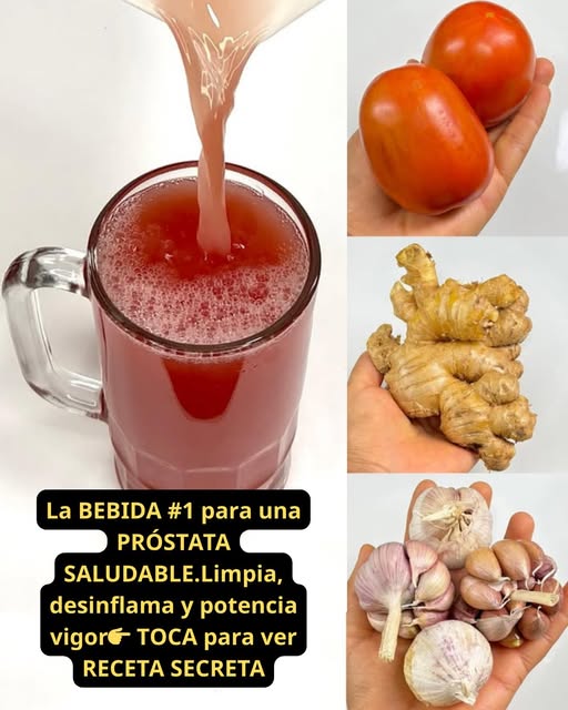 Bebida natural para la próstata