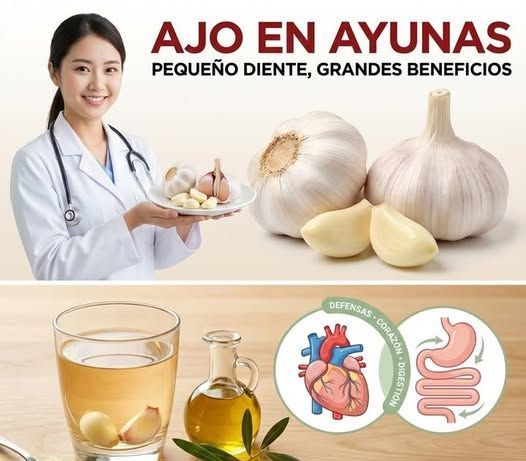 Beneficios del ajo en ayunas