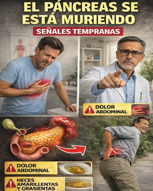 Síntomas de problemas en el páncreas