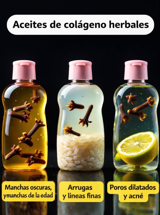 Aceites de colágeno herbales